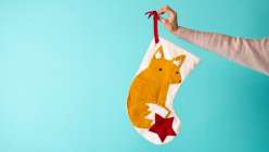 Felt Fox Stocking