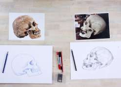 Drawing Skulls: 6/28/18