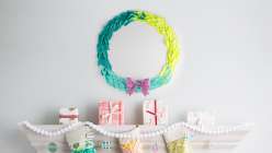 Post-It Holiday Wreath