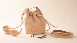 Make a Leather Bucket Bag