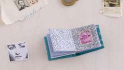 Make an Origami Postage Stamp Book