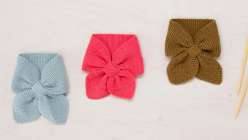 Knit a Bow Scarf