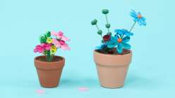 Paper Quill Mini Potted Flowers