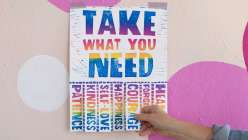 Use Your Voice: Carve and Print a Poster