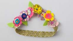 Felt Flower Headband