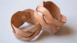 Make a Magic Braid Leather Bracelet