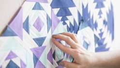 Improvisational Patchwork: Pineapple Quilt Blocks