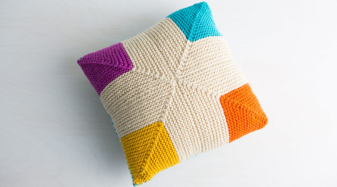 Mitered Knitting: Make a Pillow