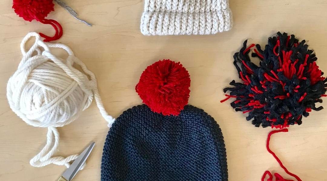 Jumbo Pom Poms: 1/26/17