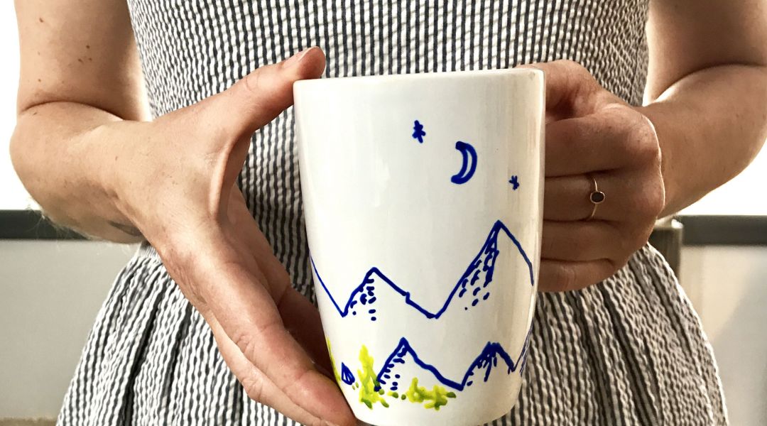 Paint Pen Mugs: 6/13/17