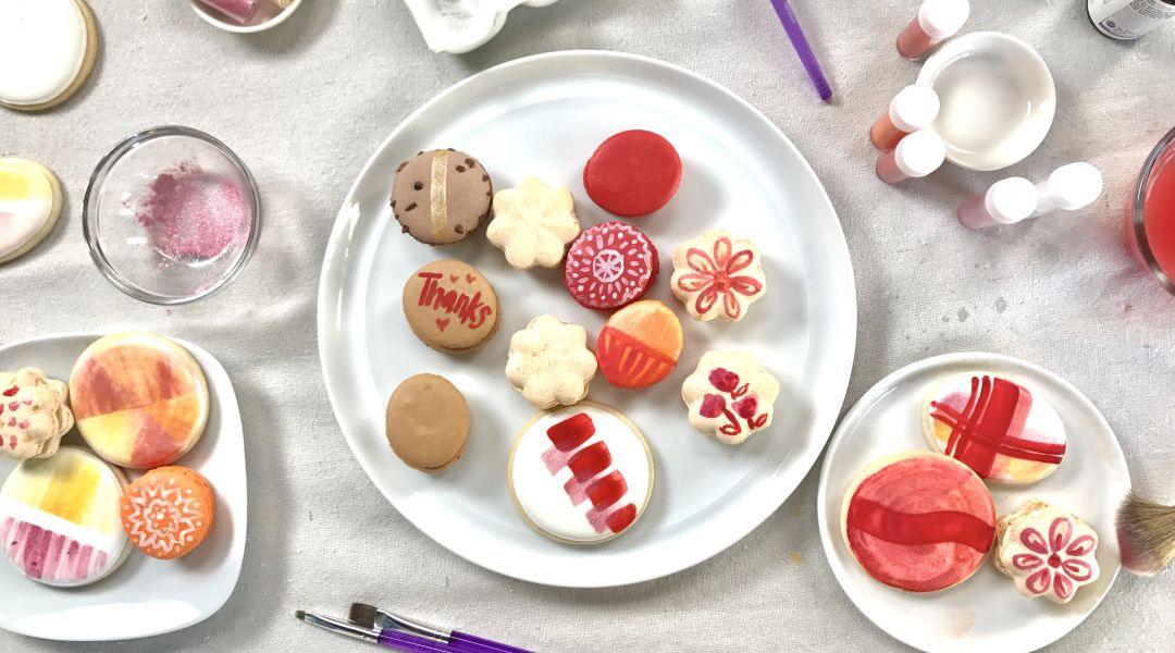 Painting on Cookies: 7/13/17