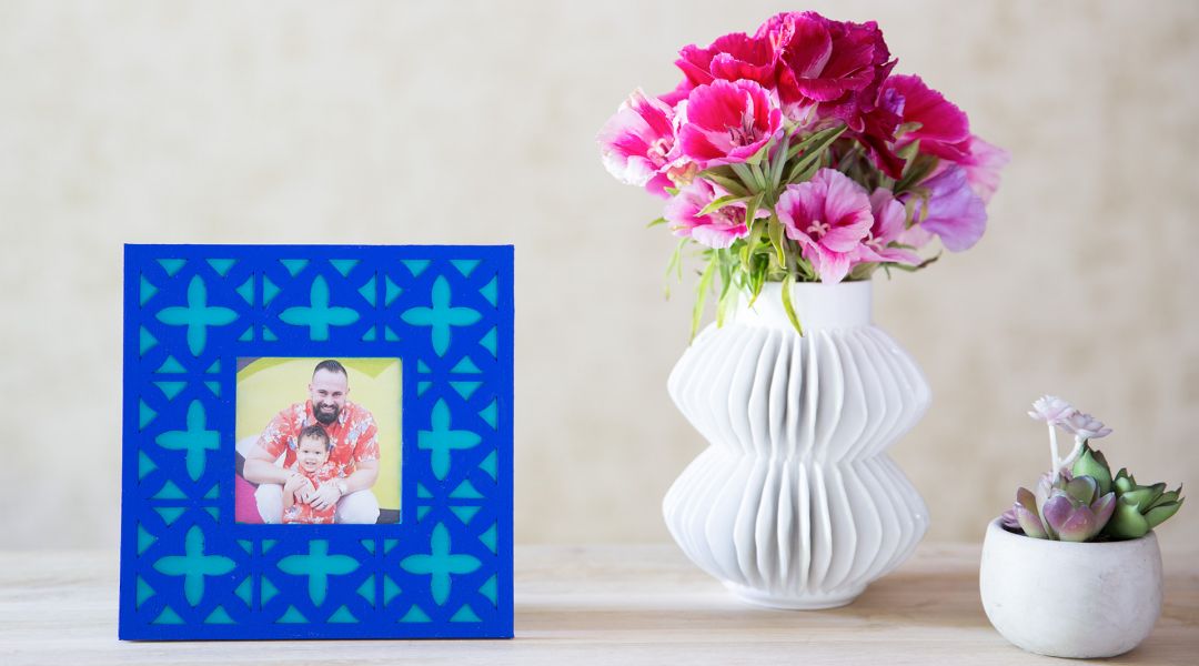 Cricut Crafts: Carved Wood Frame