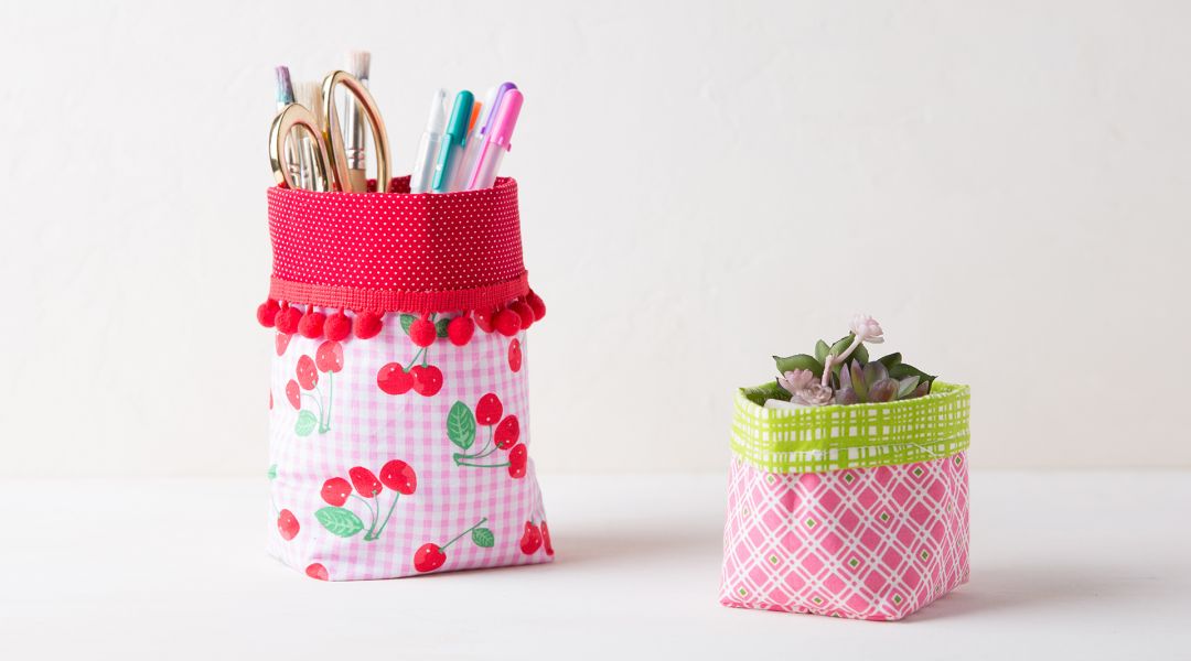 Sew a Fabric Basket