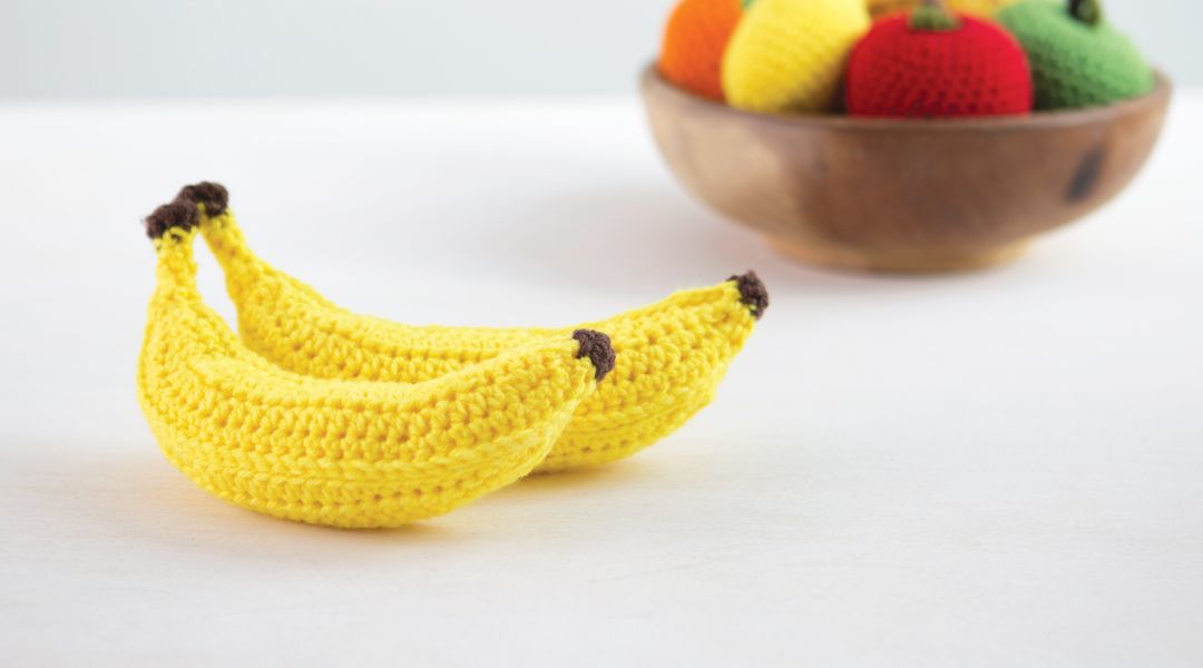 Crocheted Banana