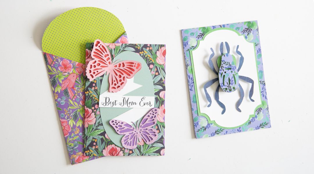 Cricut Crafts: Layered Nature Card