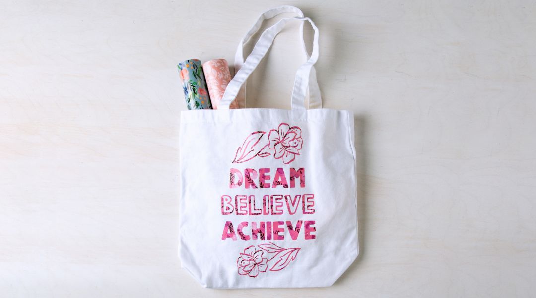 Cricut Crafts: Make an Affirmation Tote