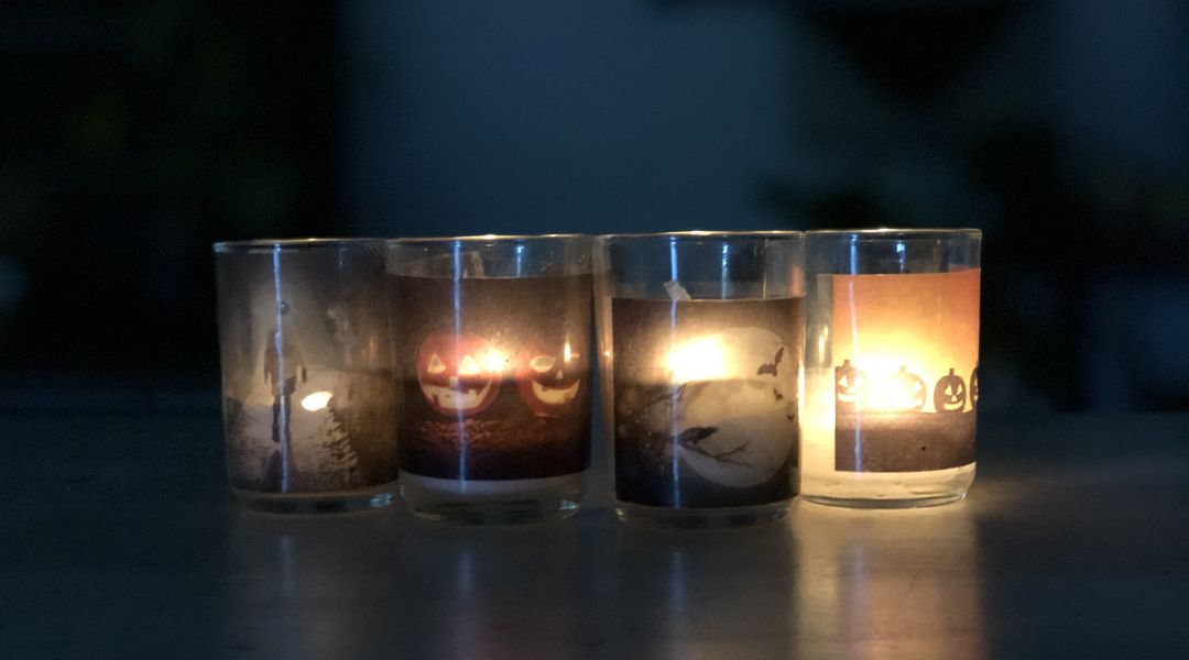 Spooky Transfer Votives: 10/3/19