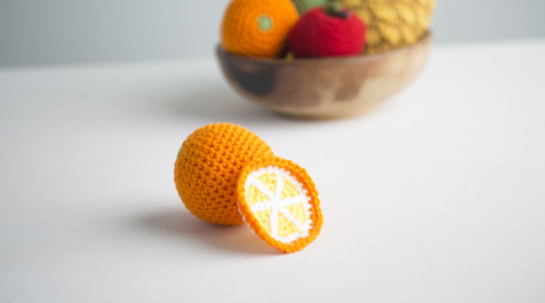 Eat Your Fruits & Veggies Crochet-Along: Orange and Slice