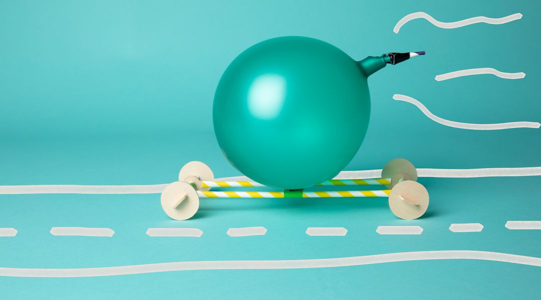 STEAM: Make Balloon Propelled Vehicles