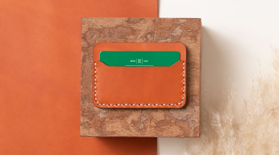 Make a Leather Card Wallet