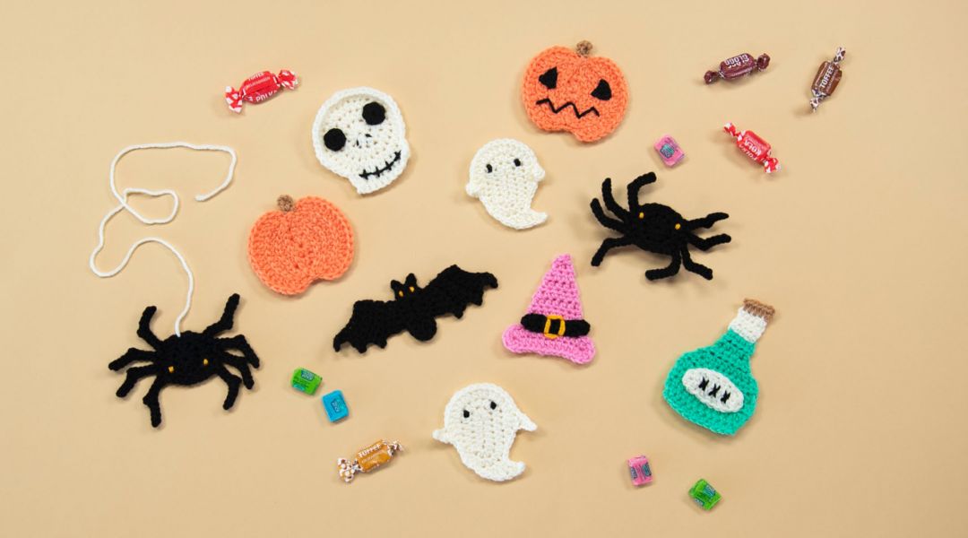 Crochet Halloween Appliqués