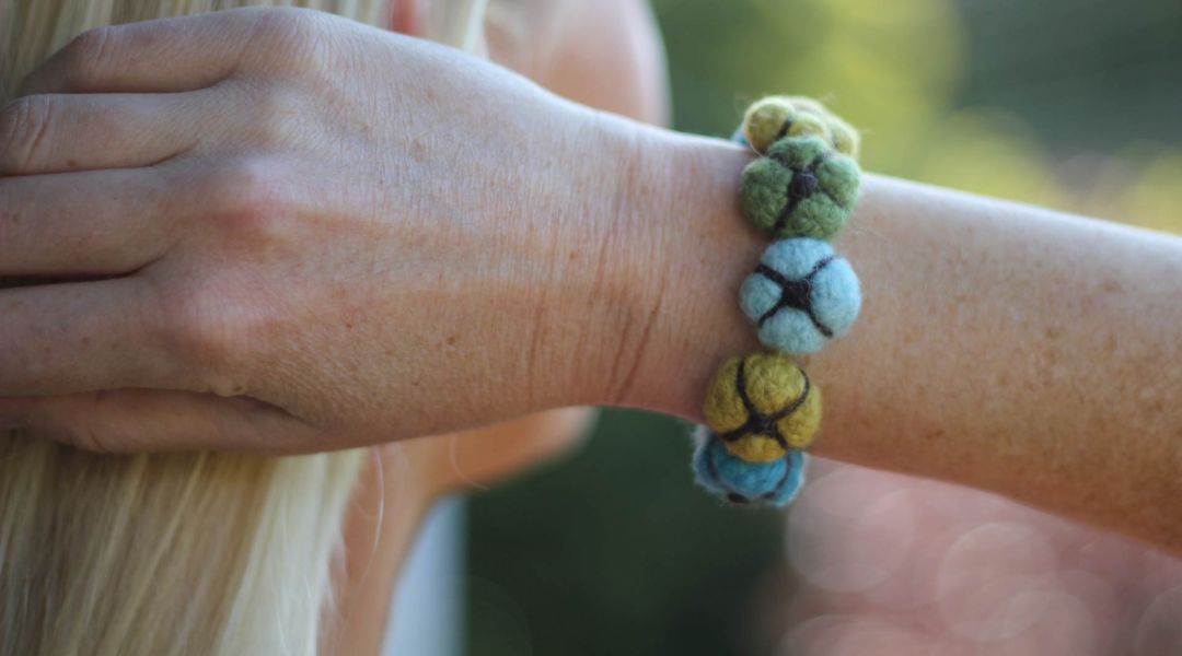 Felted Bracelet