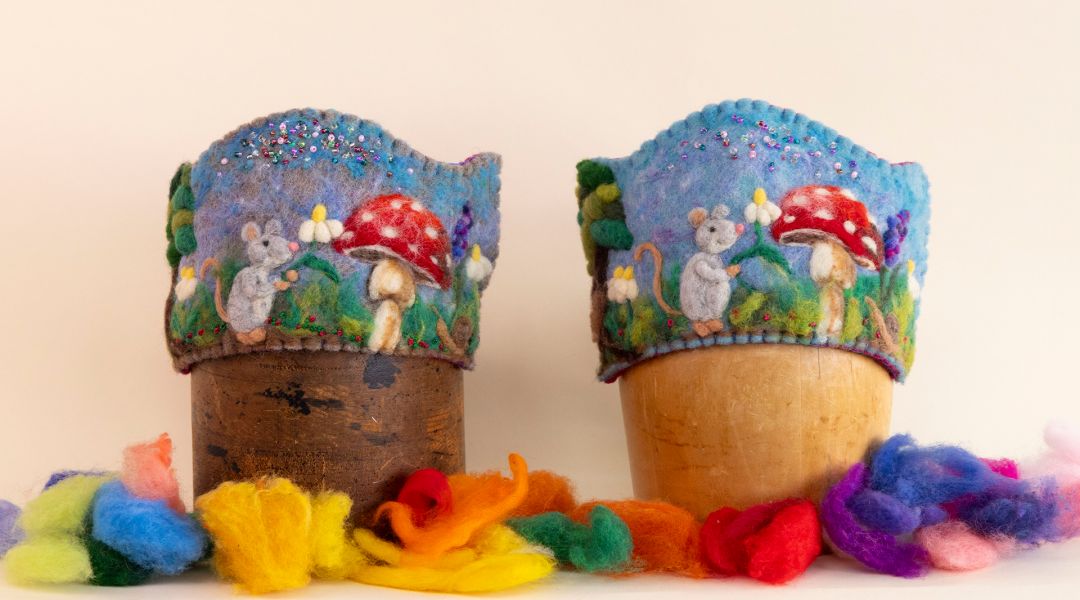 Wool Felting: Make a Woodland Celebration Crown