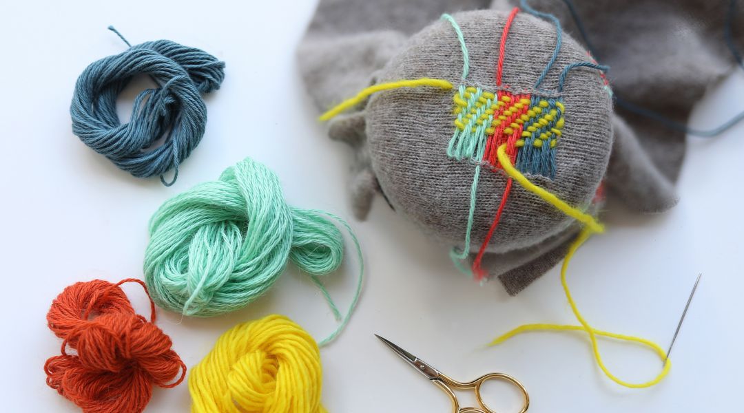 Visible Mending Workshop with Arounna Khounnoraj of Bookhou