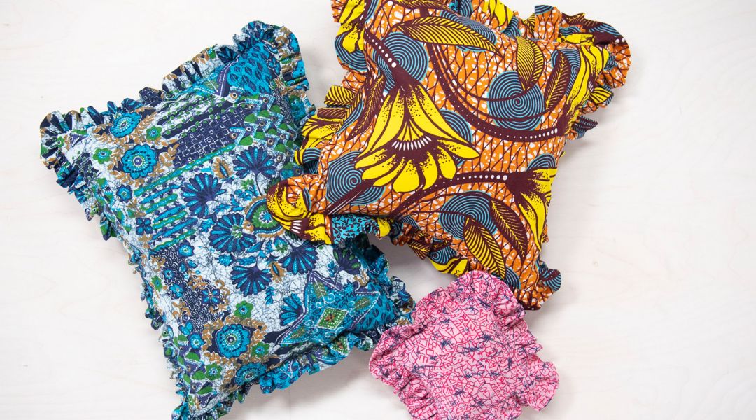 Sew a Ruffled Pillow Cover