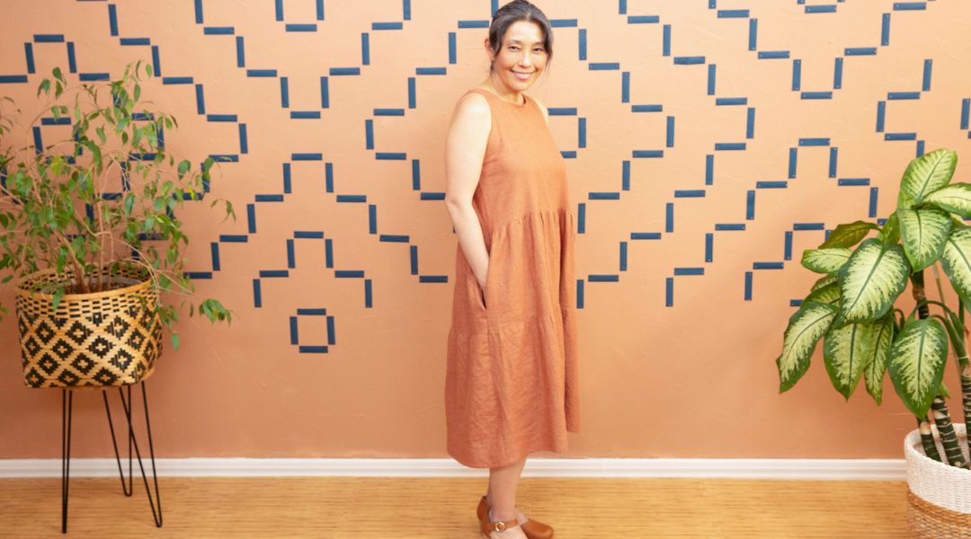 Draft and Sew a Tiered Dress