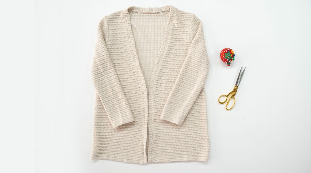 Draft and Sew a Knit Cardigan