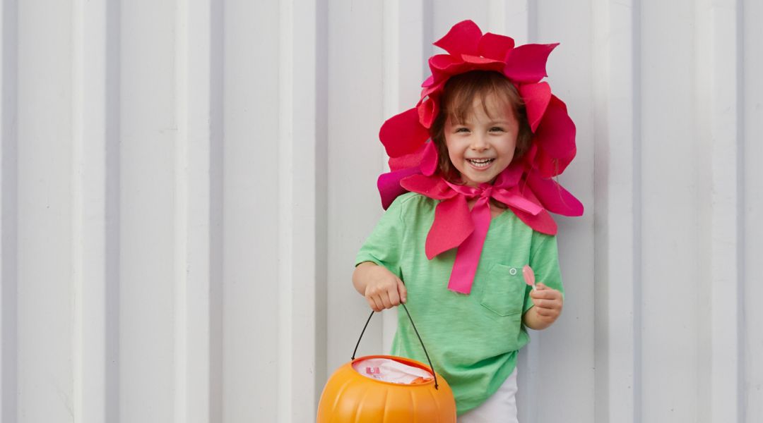 Last-Minute Halloween Costume: Felt Flower Headband