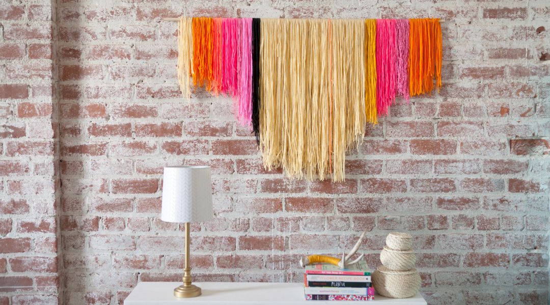 DIY Yarn Banners