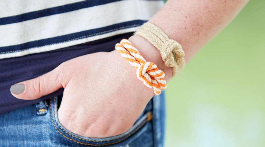 Make a Nautical Rope Bracelet