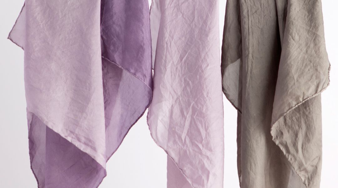 Natural  Dyeing: How to Dye Silk Fabrics
