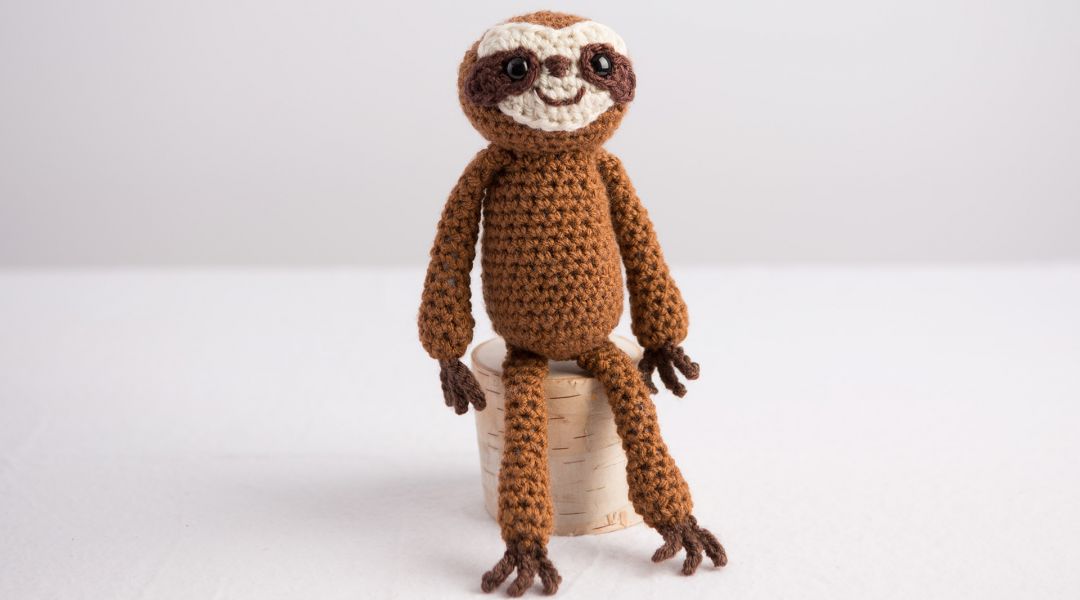 Crocheted Sloth