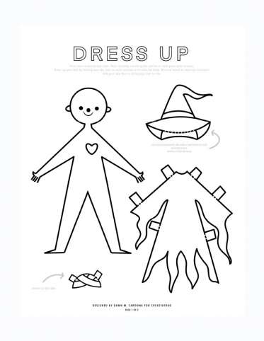 Dress Up Paper Dolls