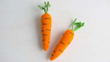 Crocheted Carrot