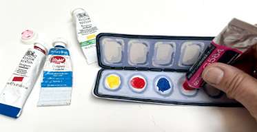 Paper Travel Paint Box