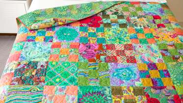 Rosy Quilt Top