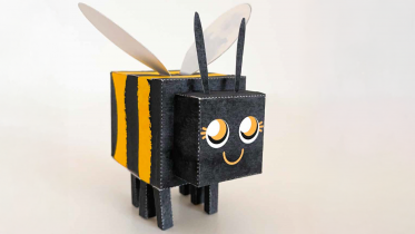 3D Paper Bee