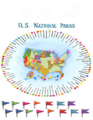 National Parks Map