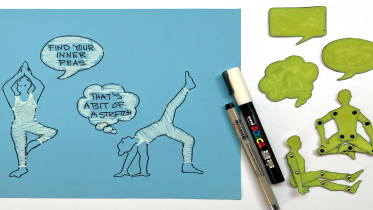 Comic Book Character Template