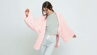 Crochet Cozy Oversized Cardigan