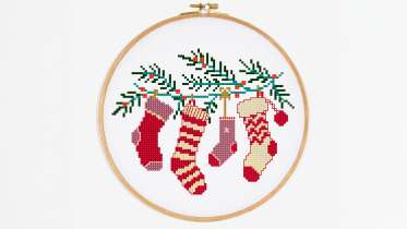 Cross Stitch Christmas Stockings