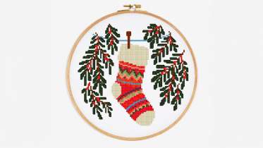 Cross Stitch Christmas Stocking