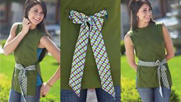 T-Shirt Wrap Top