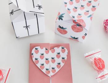 Valentine’s Day Folded Boxes
