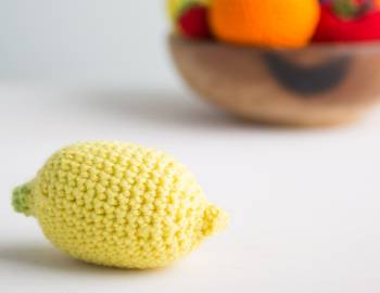 Crocheted Lemon