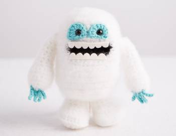 Crocheted Abominable Snowman